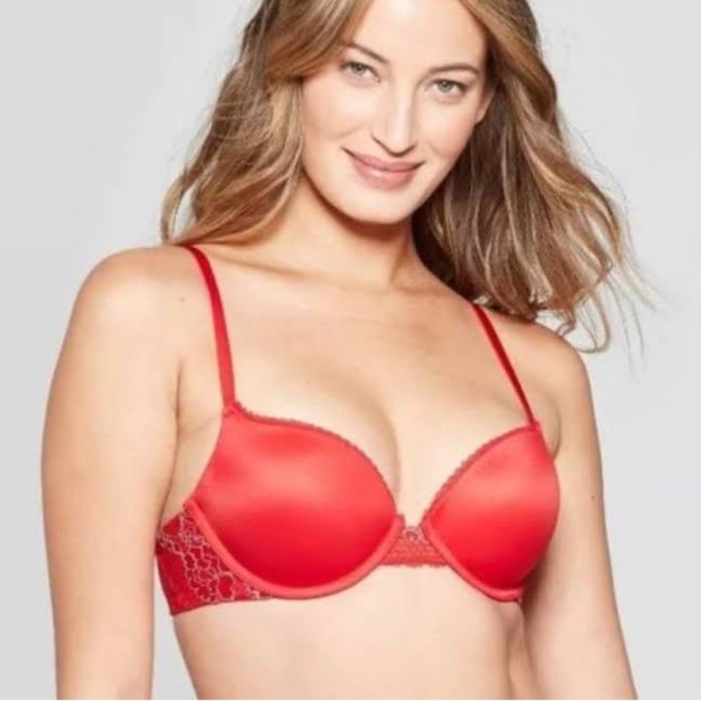 Arden Target Red Push Up Bra 36B